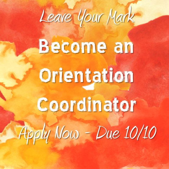 orient_rh's tweet image. Hey current Orientation Team, check your email for more information on how to apply to be an OC!