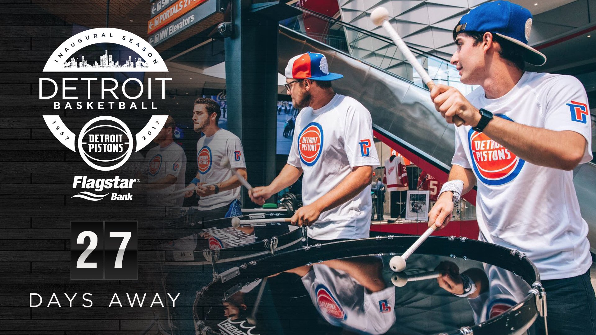 Detroit Pistons on Twitter ".PistonsEnt and the Drumline ready to