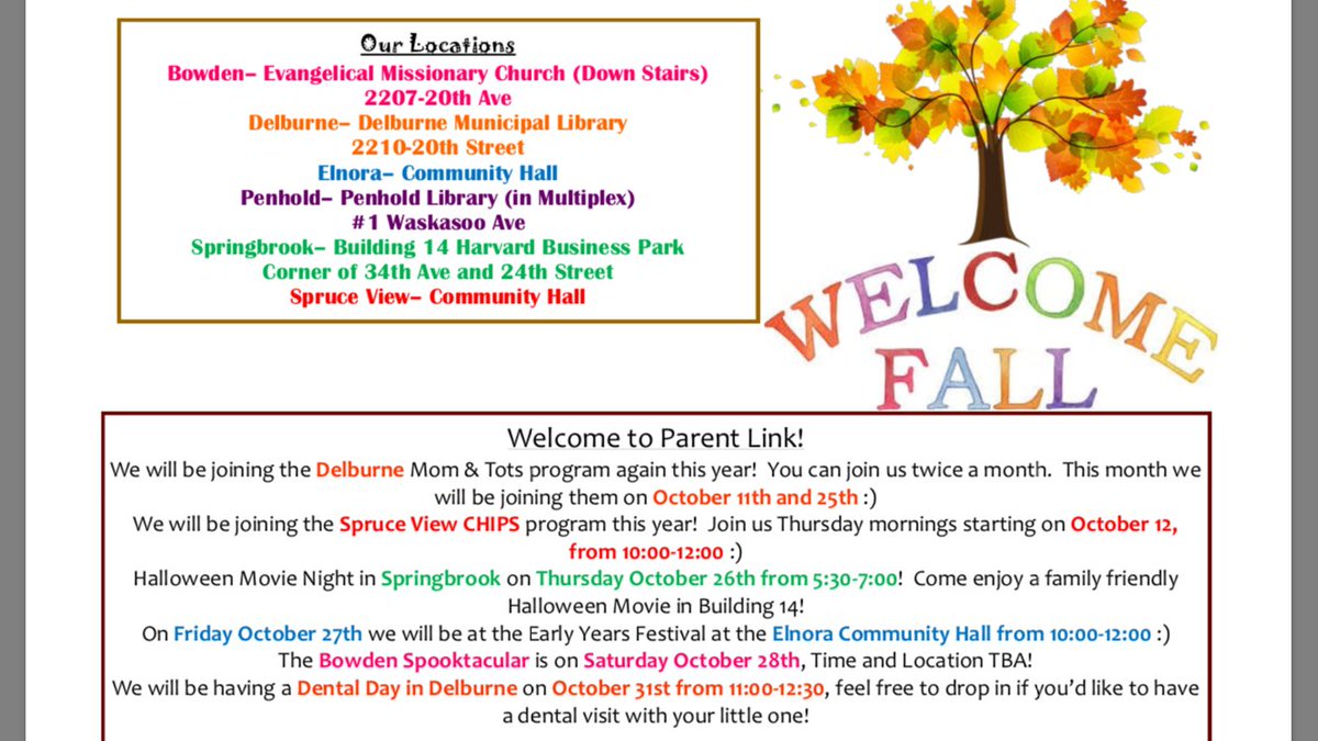slhoggecdc's tweet photo. Parent link calendar for October https://t.co/JH4XCMxVlx