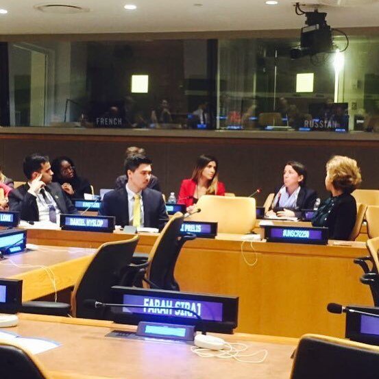 Suhanowailaty's tweet photo. At the 2017 Youth-led peacebuilding conference (Lessons from the field) #UN #GFP #GenerationsForPeace #NYC #United… https://t.co/zsoRyKkj5S https://t.co/FH4Uoam04V