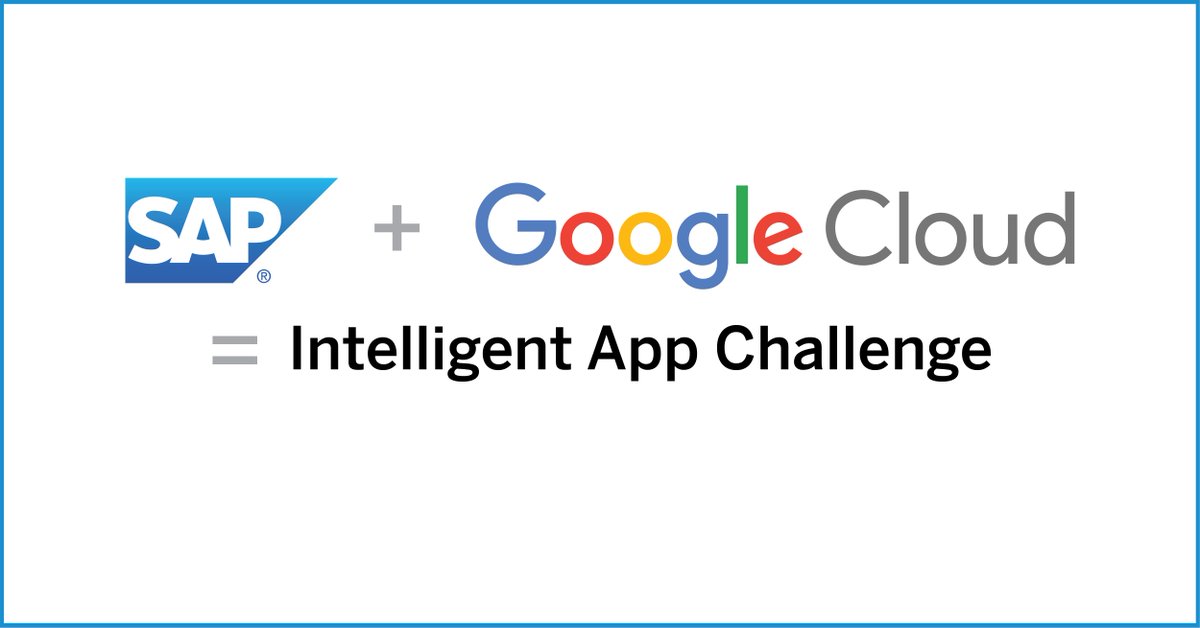 holgermu's tweet image. Get all the details on the #SAPGoogle Intelligent App Challenge at #SAPTech Vegas including who won: bit.ly/2fad1VQ