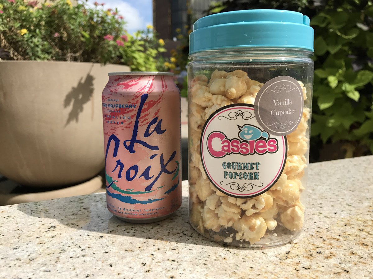 Savoring the last official day of summer outside with our favorite snack! #goodbyesummer