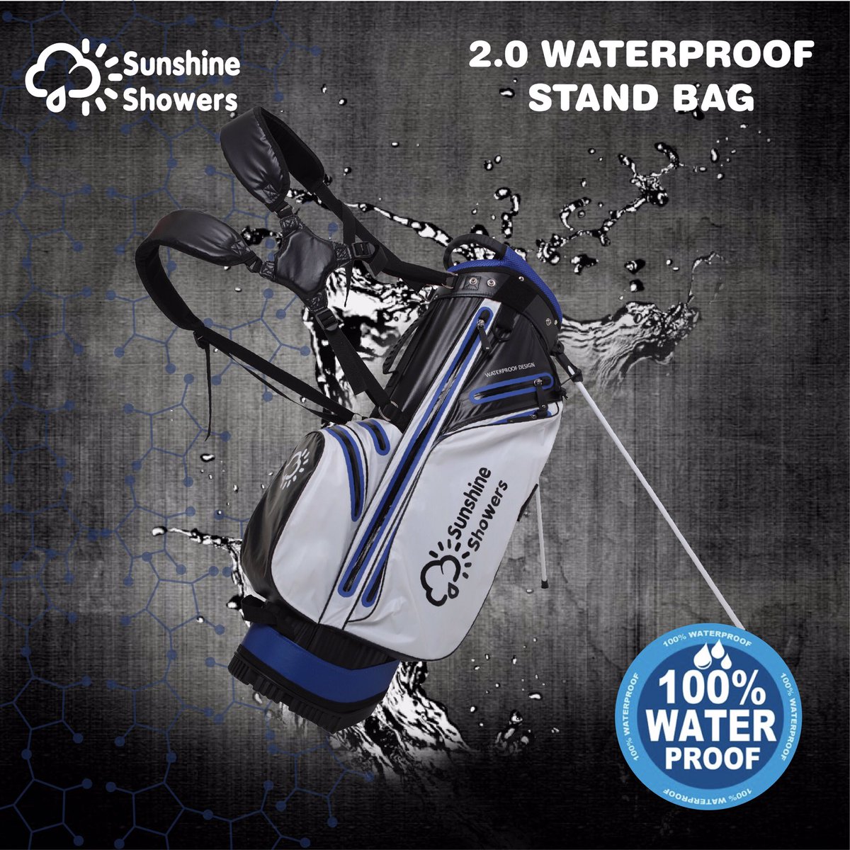 4 weeks time and our new waterproof stand bags will be in stock #ssgolf