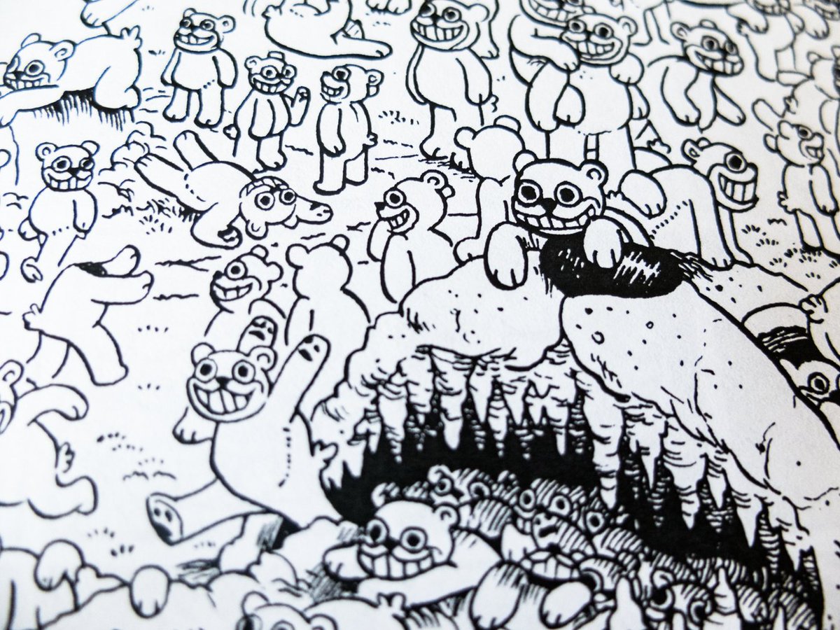 tedikuma's tweet photo. @SPXcomics #SPXPile 6: Untitled by @dakotamcfadzean - You should never trust cereal mascots.
#SPX2017 #comics https://t.co/Y85BBwnnBS