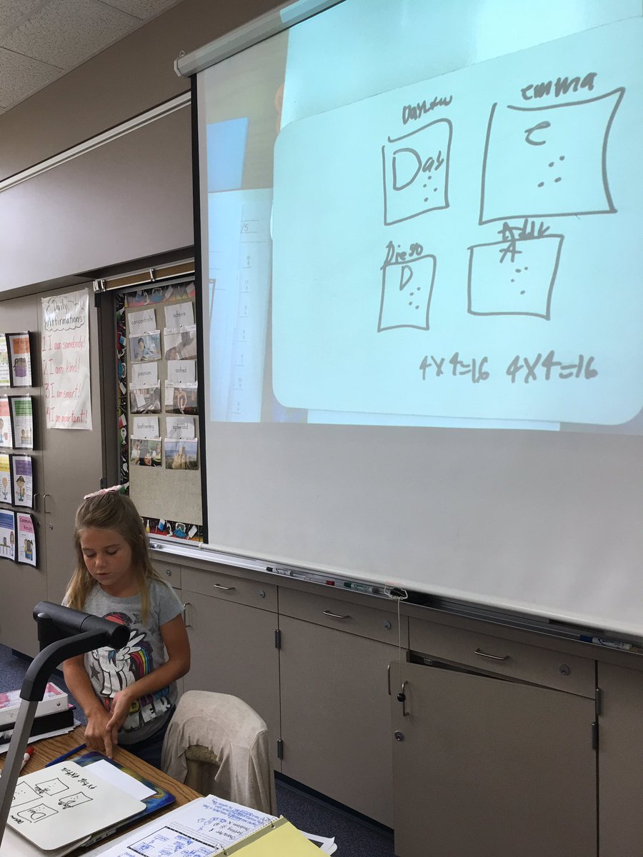 RedmondRocks's tweet photo. Different strategies for showing our multiplication skills #FSS_STEM #FUESD https://t.co/zDXcKE1Od5