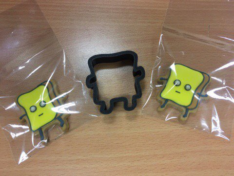 Collaboration at its best. Cookie cutters made in Computing to Learn. Cookies made and decorated in Culinary Arts.