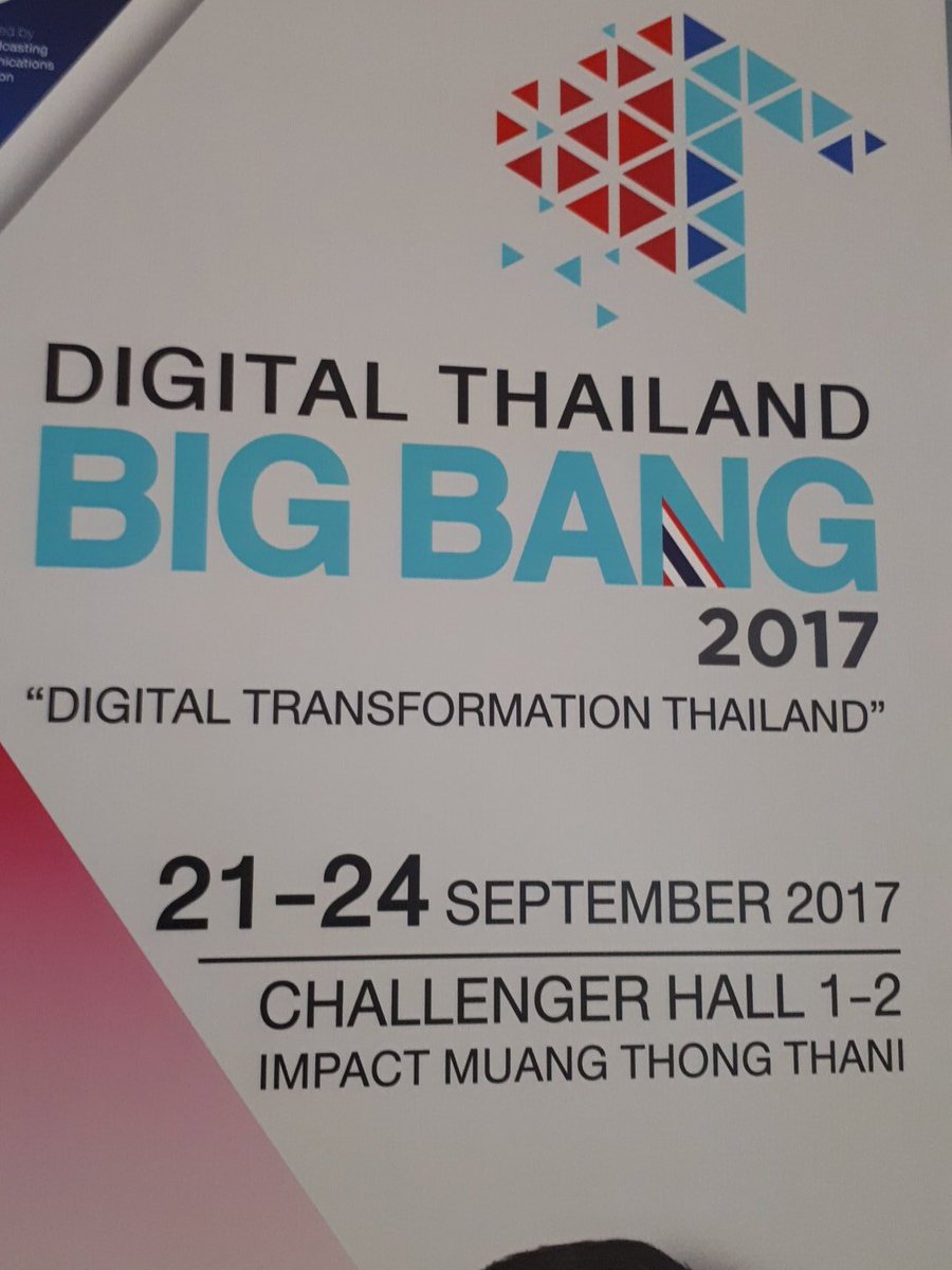 #mksmartproject showcases at #digitalthailandbigbang as part of #gov.uk presence