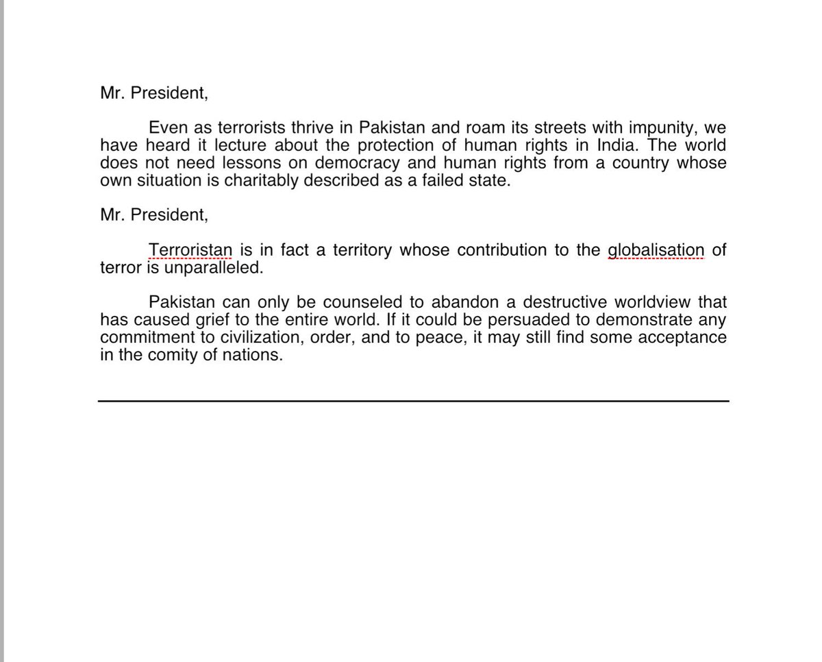 AkbaruddinIndia's tweet image. Pakistan is now Terroristan
&quot;Quest for a land of pure has produced the land of pure terror&quot; - @IndiaUNNewYork replies to Pakistan @UN