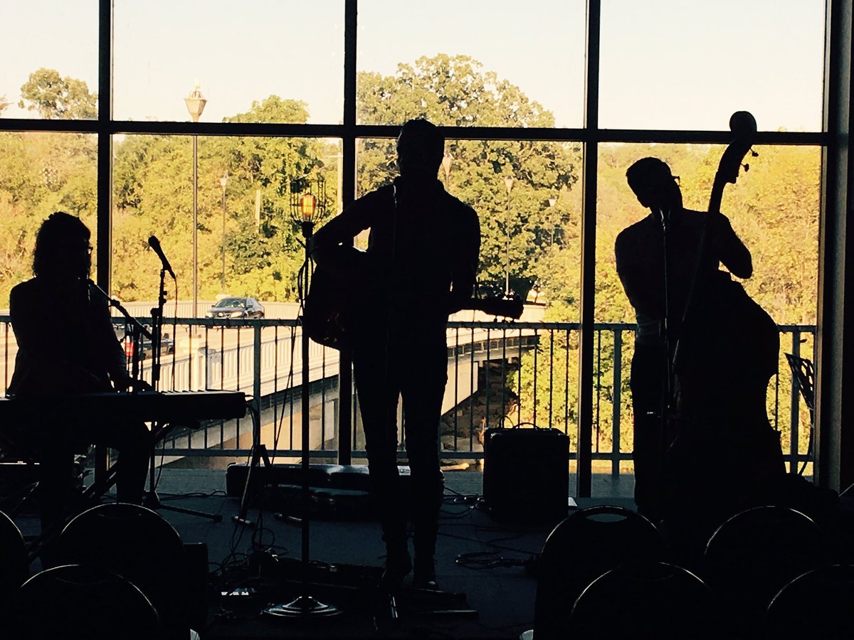 Soundcheck. Paris ON #shadowpuppets #songs&amp;silhouettes @dtconcertseries 📸 <a href="/AlisonWaldbauer/">Alison Waldbauer</a>