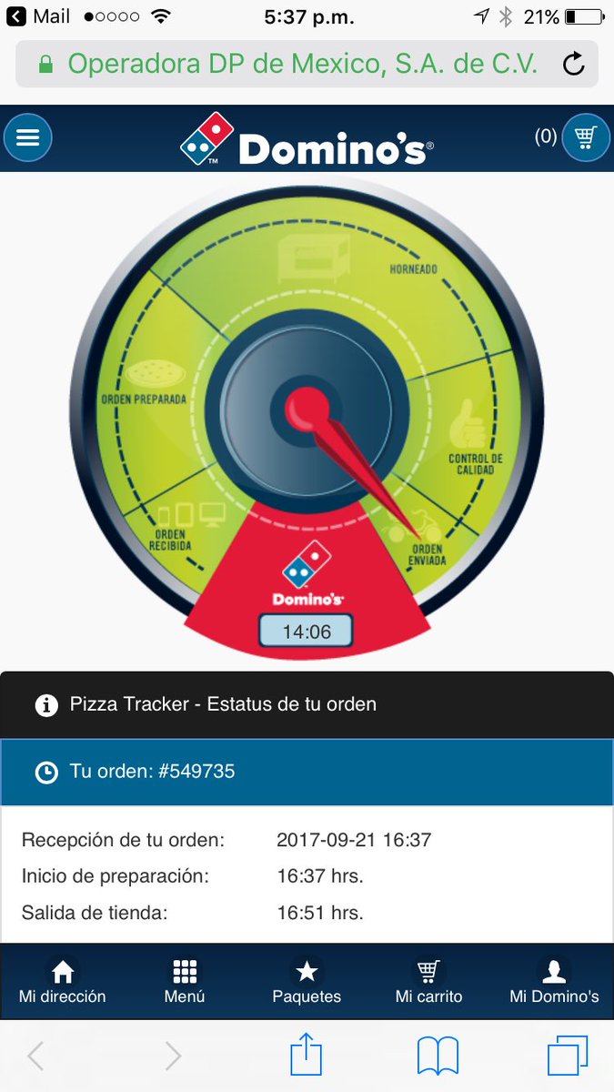 Ponce_x's tweet photo. @dominosmx tardó una hora en llegar a partir de que la pedí y dijeron que no había garantía, es cierto?? https://t.co/vz18CT4j5O