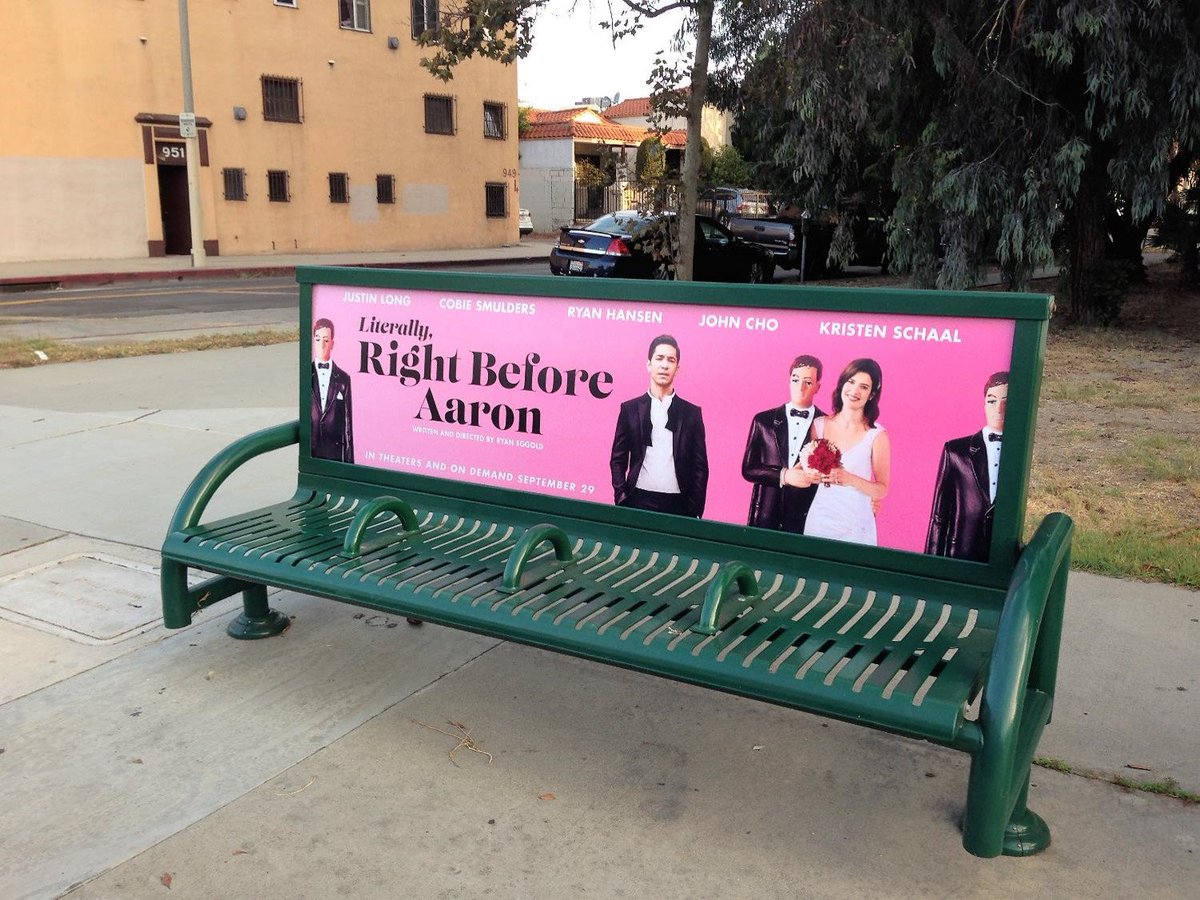 dashtwo's tweet photo. Literally, Right Before Aaron In Theaters And On Demand September 29 !
#justinlong #cobiesmulders #Busbenchads #outdoor #Ryanhansen #JohnCho https://t.co/M2xhsX2BSJ