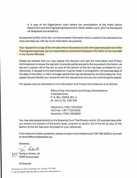 JohnRobertsNL's tweet photo. Here are the letters I was referring to in the CBC Morning Show segment. Information: https://t.co/4UwAACkbt7