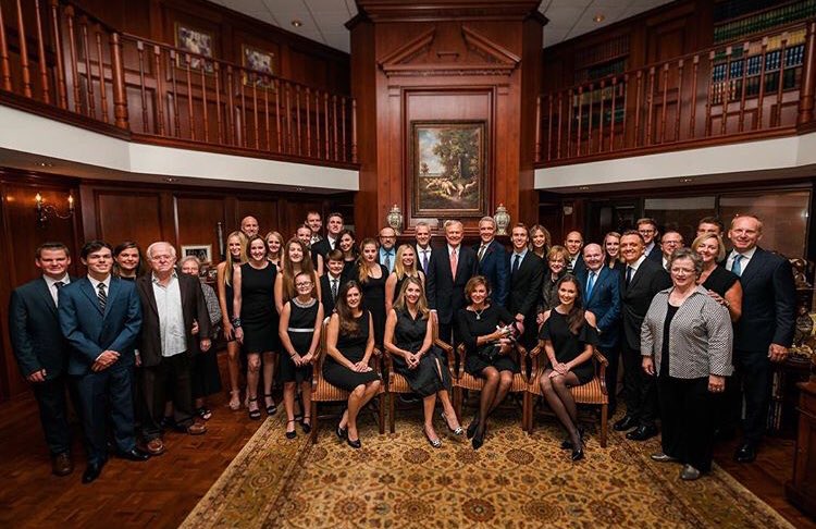 Great having the entire family together to celebrate Mom’s life today!