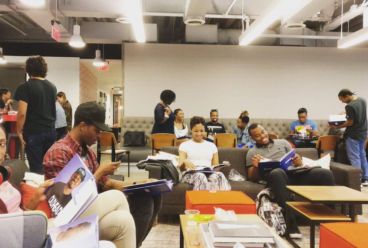 Cohort signing each other's yearbooks. Keeping the spirit of IHHE alive, after graduation. #IHHE