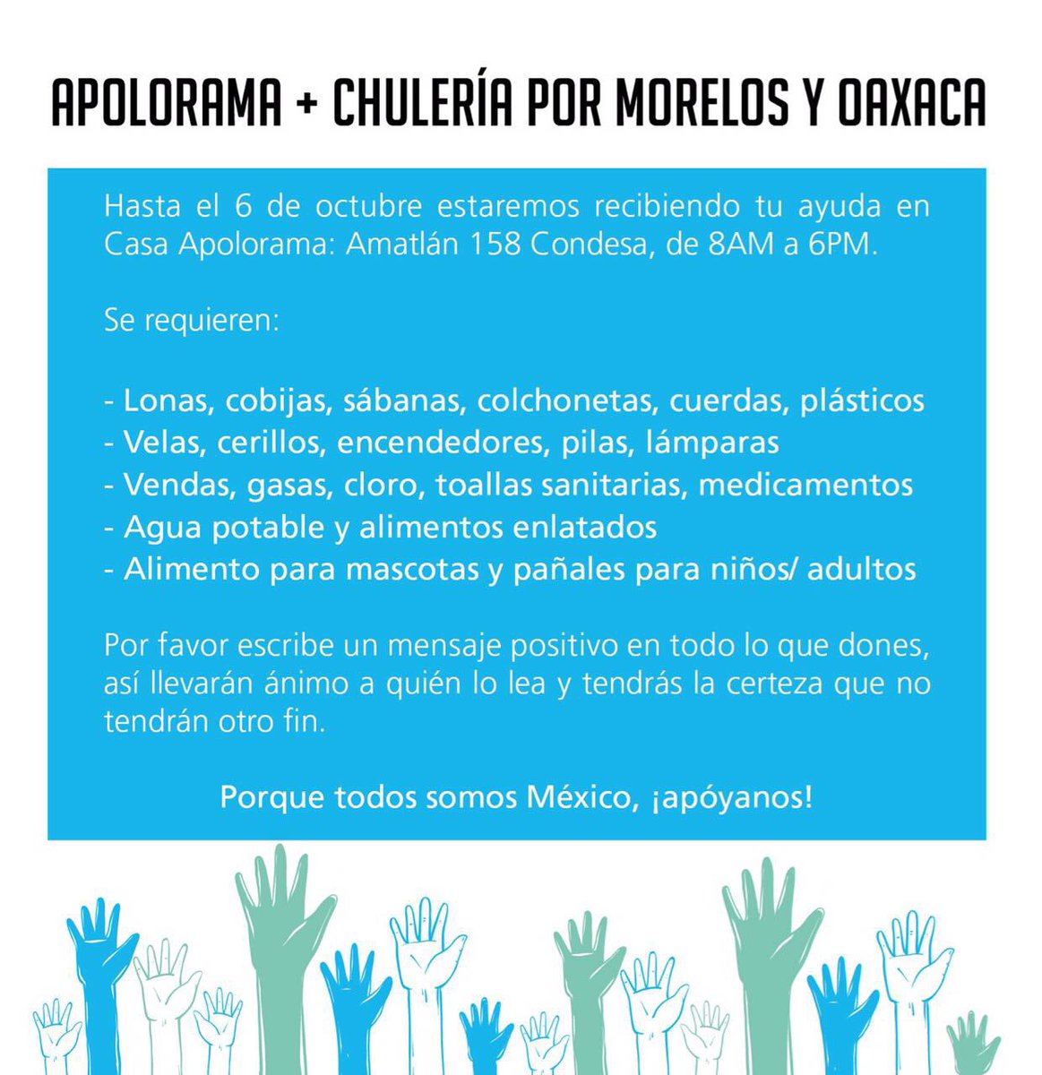 Hazle el paro a Oaxaca y a Morelos RT RT RT RT