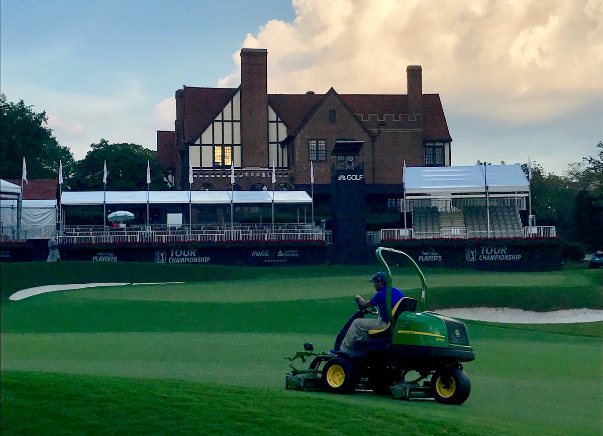 After our gates close for the day, <a href="/eastlakegcagro/">East Lake Agronomy</a> is hard at work to keep our course in championship condition.