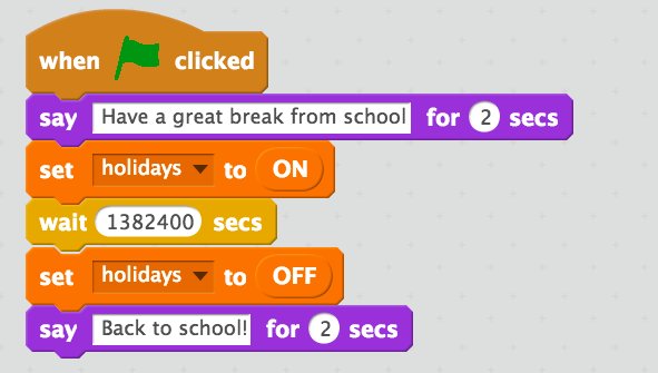 NicolaO_B's tweet photo. Wishing all the #teachers out there a great break ! #sayitwithcode #scratch #kidswhocode https://t.co/7p2oC4dW79
