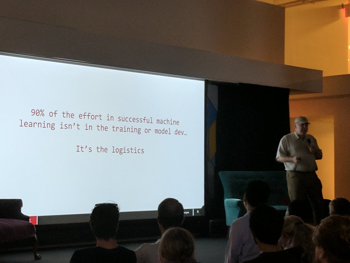 SpotifyEng's tweet photo. NYC machine learning meetup with @ted_dunning https://t.co/FwOe6is66P