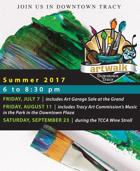 T minus 2 days until the <a href="/tracycitycenter/">Downtown Tracy</a> Wine Stroll and the Grand Theatre Artwalk events are here! See you Saturday, Sept 23, from 6-9 pm.