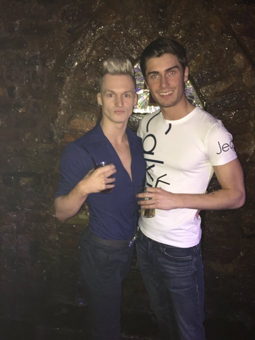 Met this hunk out tonight....Who thinks I need to get him to shoot with me! And I found out he films