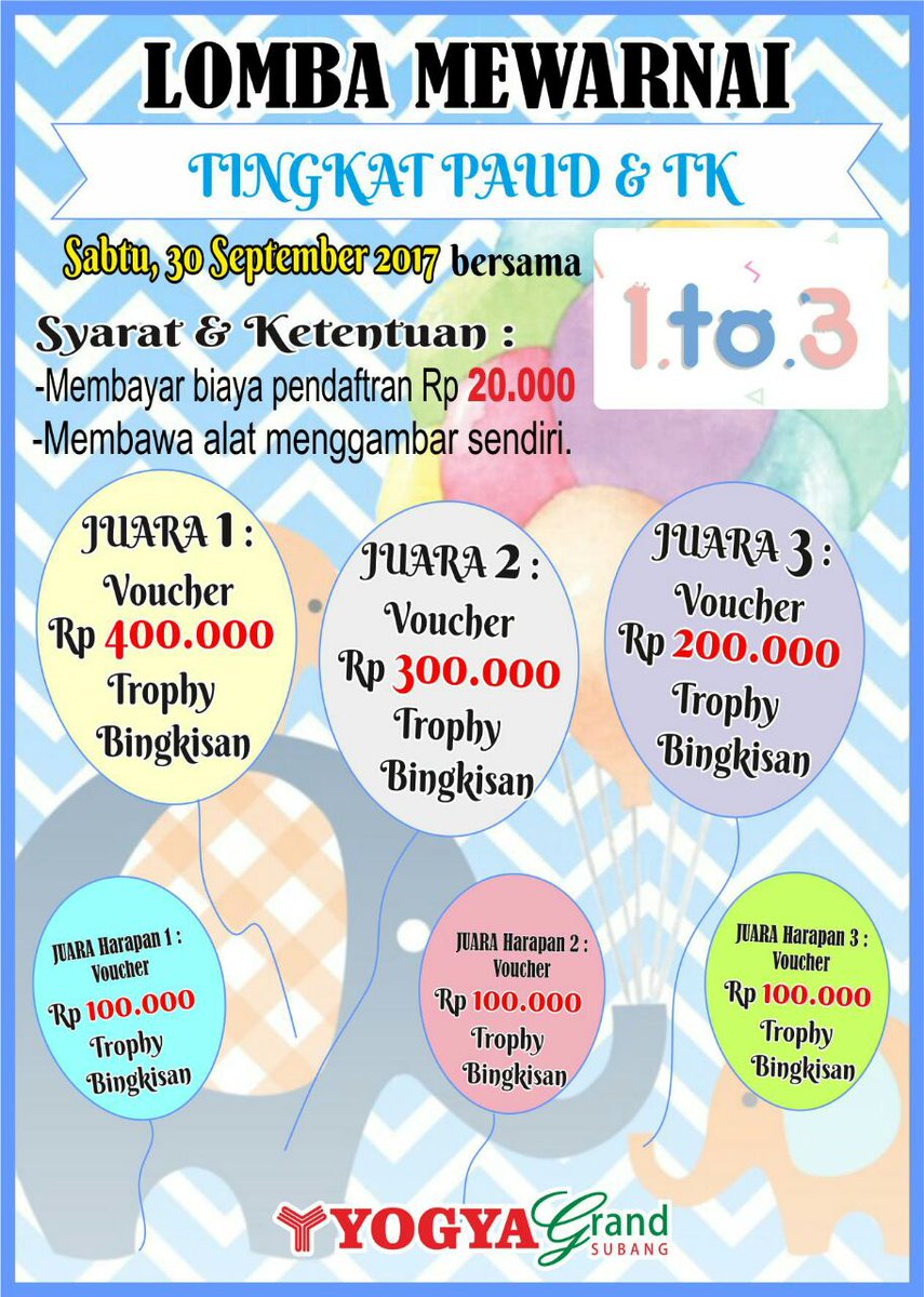 Semangat pagi, Ikuti lomba mewarnai usia Tk,Paud/sederjat tgl 30september 2017 cc: @InfoSunda <a href="/kotaSUBANG/">IG kotasubang</a> <a href="/adityafm_subang/">ADITYA 91.5FM SUBANG</a>