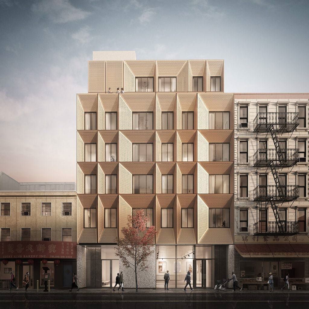 Today YIMBY has the reveal for a 20-unit rental development coming to 282 Grand Street, on the Lower East Side. Peterson Rich Office is beh…