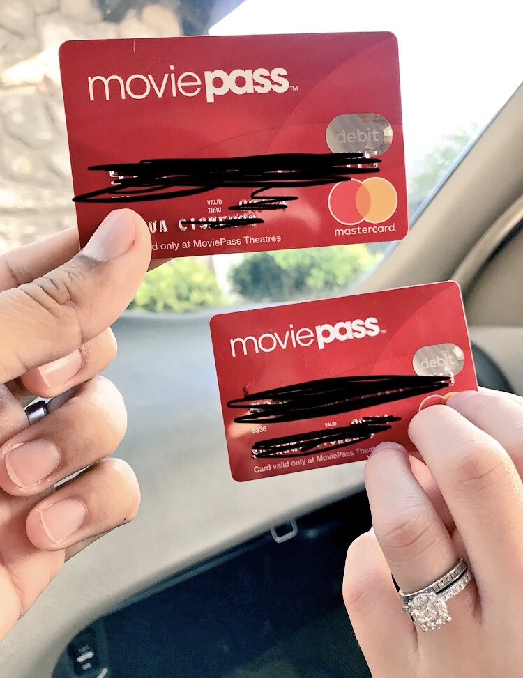 FINALLY GOT OUR <a href="/MoviePass/">MoviePass</a> ! Gonna go use it RIGHT NOW! So excited!