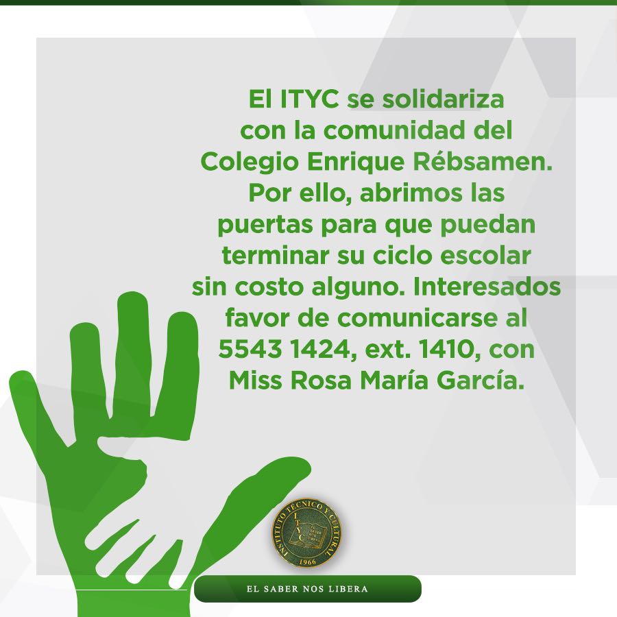EjeCentral's tweet photo. . El @ityc_oficial ofrece espacios gratuitos a alumnos del #Repsamen para que no pierdan ciclo escolar https://t.co/HDeAHSqsoy https://t.co/UXCMOLjH4V
