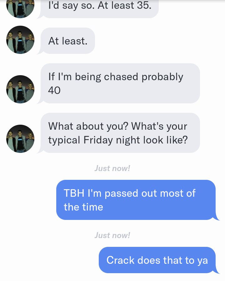 I asked how