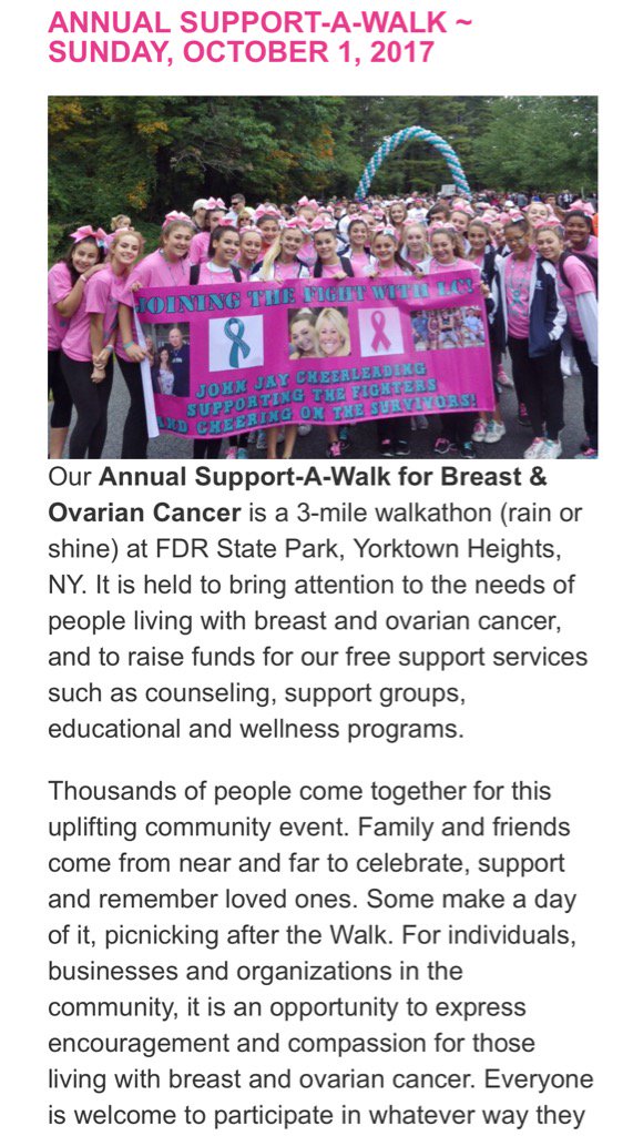joe_olivetree's tweet image. Come out to FDR park in Yorktown on Sunday 10/1 for a great cause! It’s my 3rd year attending with my coworkers👍🏼#SupportConnection