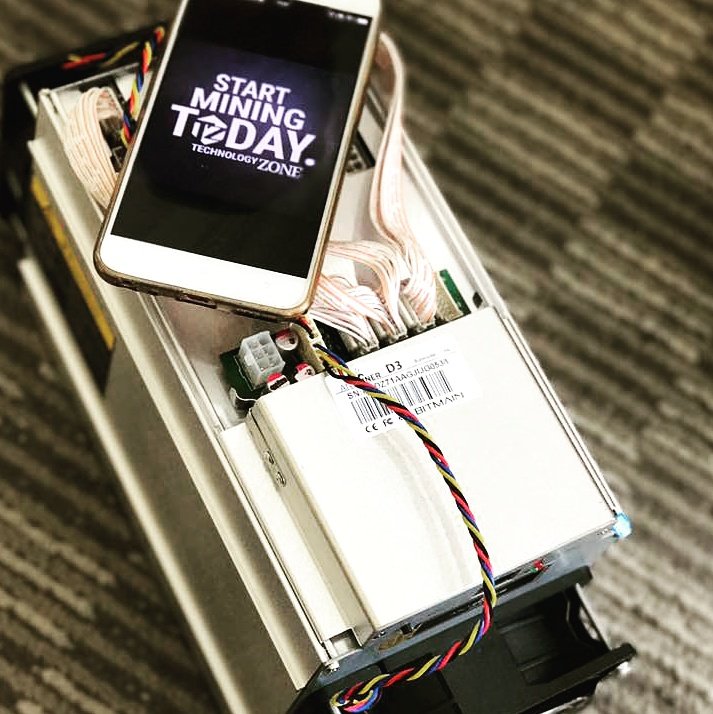 TZSniaga's tweet image. Antminer #D3 kini selamat sampai #technologyzone #cryptomining #bitmain #dashmining