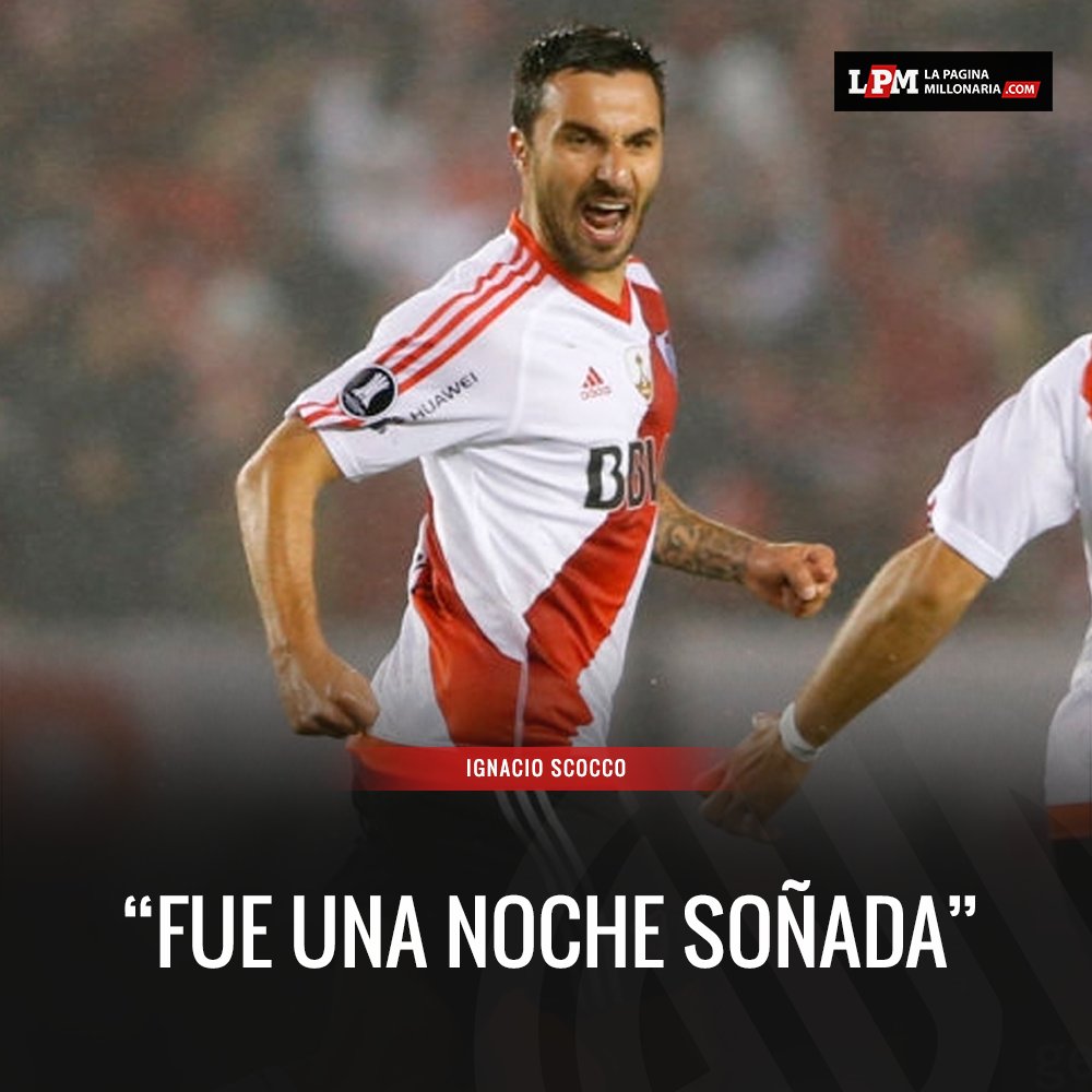 RiverLPM's tweet photo. .@nachoscocco32 jamás se olvidará de la noche en la que hizo 5 goles y #River goleó 8-0 en la Copa: https://t.co/BFmbHefLdJ https://t.co/V2BOd8oh8W