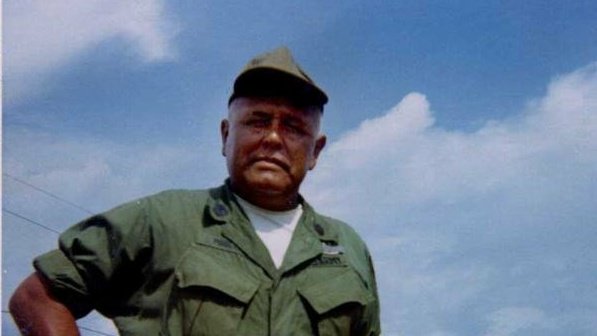 VVMF's tweet image. Pascal C. Poolaw Sr. of Oklahoma fell on Nov. 7, 1967. He and three sons were among the 42,000 Native Americans who served #VietnamWarPBS