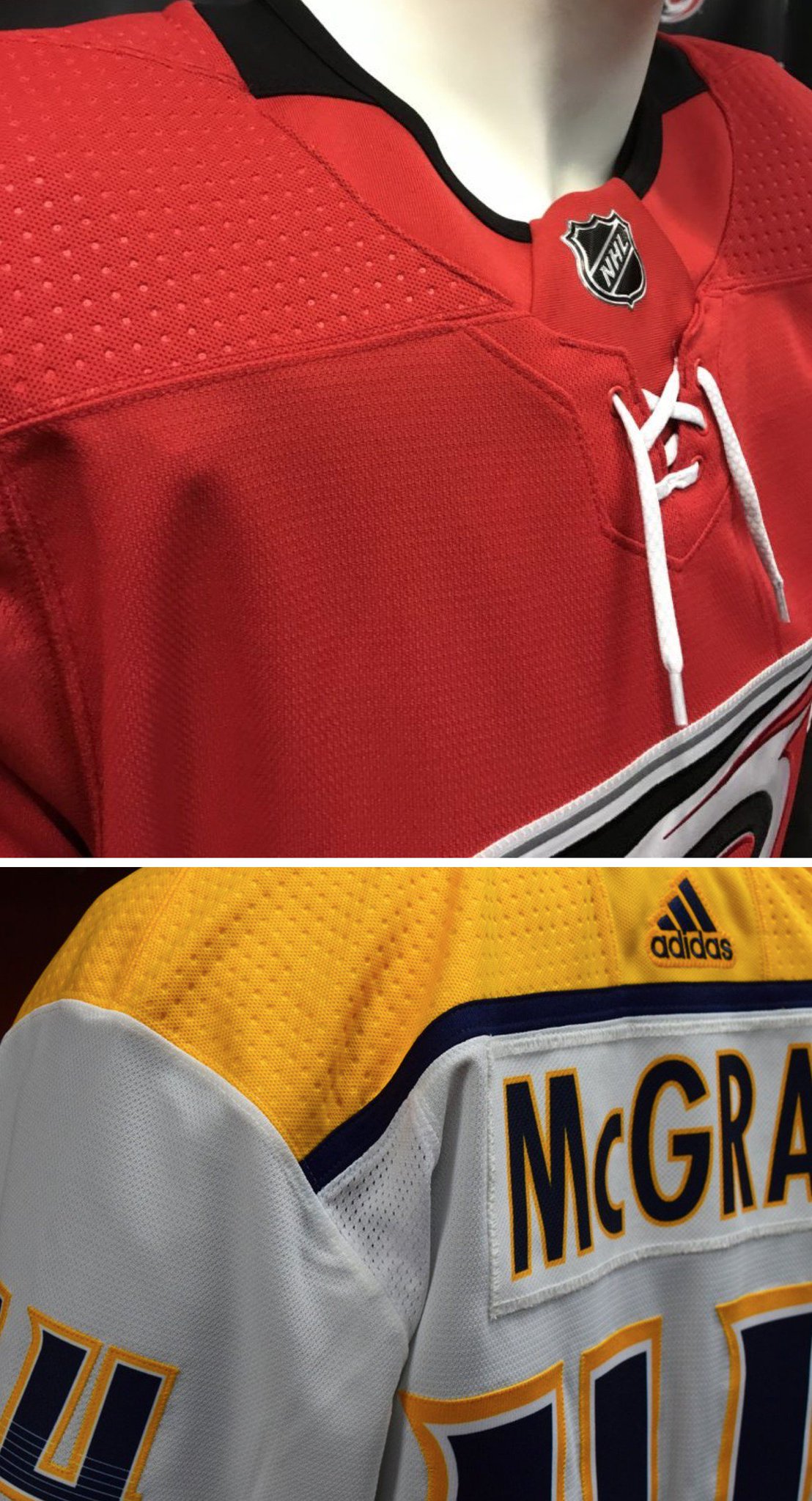 Paul Lukas on X: All 31 NHL/Adidas home jerseys. (h/t