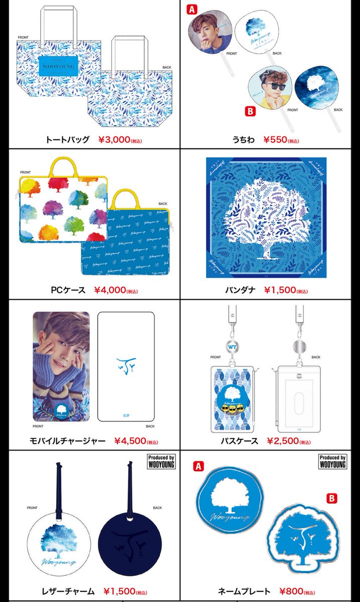 2PM ウヨン　グッズ