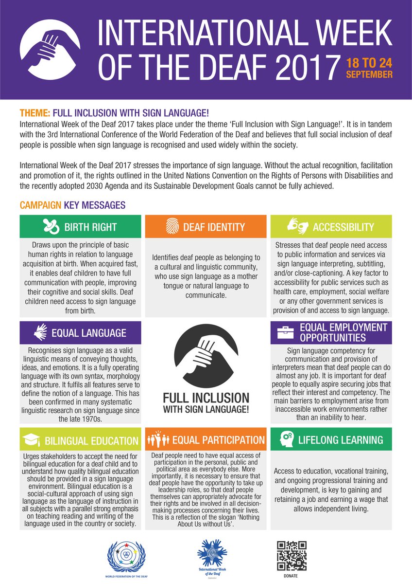 Deaf Awareness week is here! #SignLanguage #deafawarenessweek