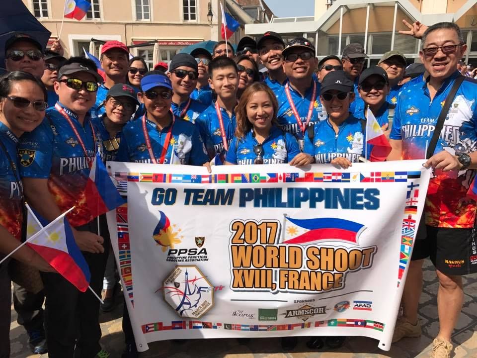 GoodNewsPinas_'s tweet photo. #TeamPH brings home #gold from #WorldShoot2017 in France https://t.co/egsNOfCig4 #FilipinoPride .@Ka_Vi_26 .@boythy13 https://t.co/sr3c3YUFQ9