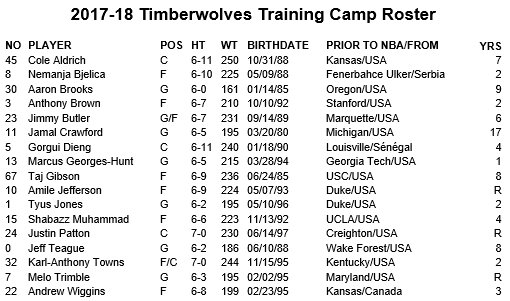 Twolves_PR's tweet photo. #Twolves announce the team has signed guard Aaron Brooks. With the signing, the team has finalized its training camp roster at 17 players. https://t.co/Aw2zyzn9lj
