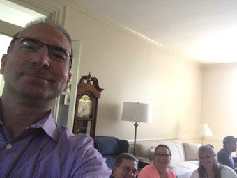 BasharHanna2's tweet photo. It was a pleasure to host a lunch for the @BloomsburgU staff who worked on the refresh of President's home. THANK YOU https://t.co/aGujyFnlop
