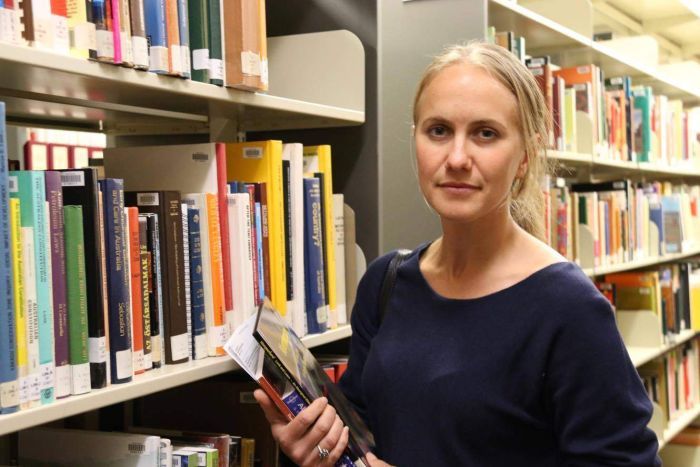 AIATSIS's tweet photo. #WakkaWakka & #Kombumerri woman Katina Olsen from QLD found a copy of her great Aunt's #book in our #Collection https://t.co/2n16ILsje1 https://t.co/0HEe7UZbKf