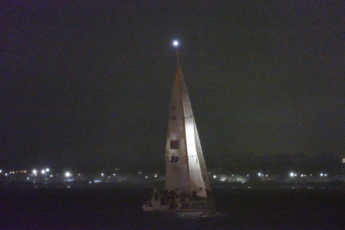 ClipperRace's tweet photo. BREAKING: @PSPMarine crosses Leg 1 finish line in @YachtClubPE  at 01:03:13UTC https://t.co/6J7ylA4V8g