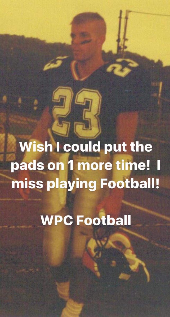 RETWEET if you wish you could put on the pads 1 more time &amp; play a Football Game!
I'm excited about Tomorrow's Football Game!
#TEMPO