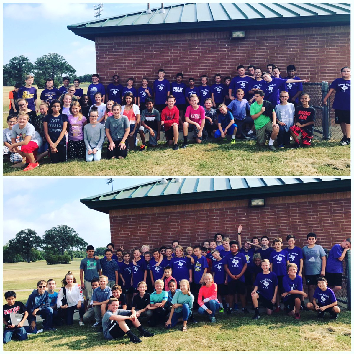 AMS_FandW's tweet photo. When you #TeamBuildTuesday with @ActonMSTLC #ActonMS @granburyisd @AMSpirates https://t.co/jOgLoekjtA