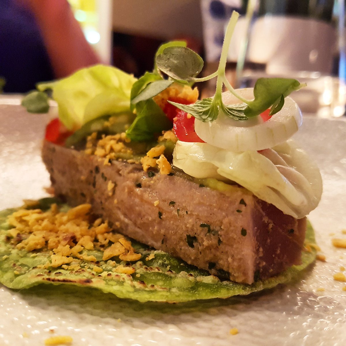 Gisteravond kookte Arubaanse top-chef Urvin Croes de sterren van de hemel bij <a href="/Senses020/">Senses restaurant</a> ihkv de Eat Local Restaurant Month #onehappyisland