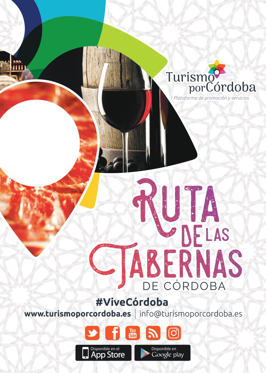#RutadelasTabernas #CordobaESP Próximamente en sus pantallas y dispositivos móviles con toda la información.  #ViveCórdoba