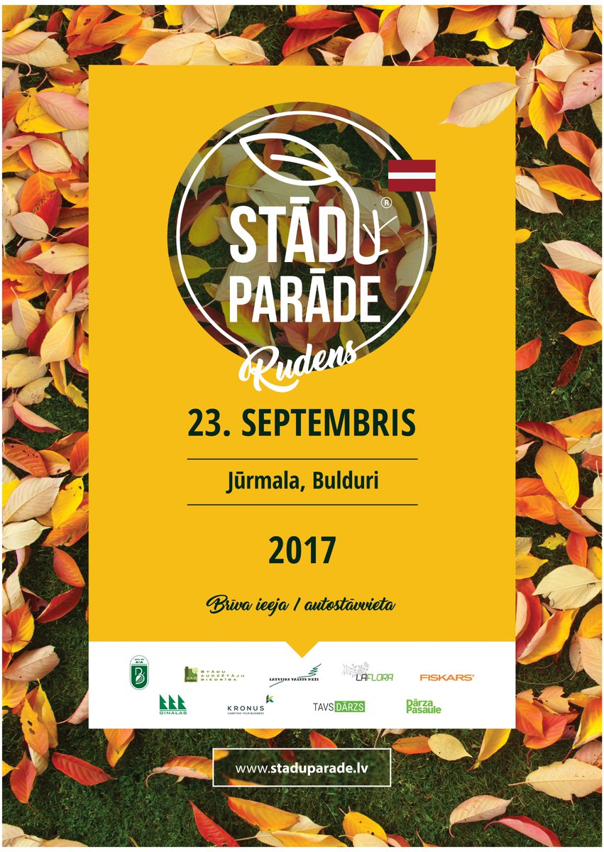 Rīt Rudens Stādu Parāde Bulduros <a href="/Stadu_Parade/">Stādu Parāde</a>
Tiekamies😀