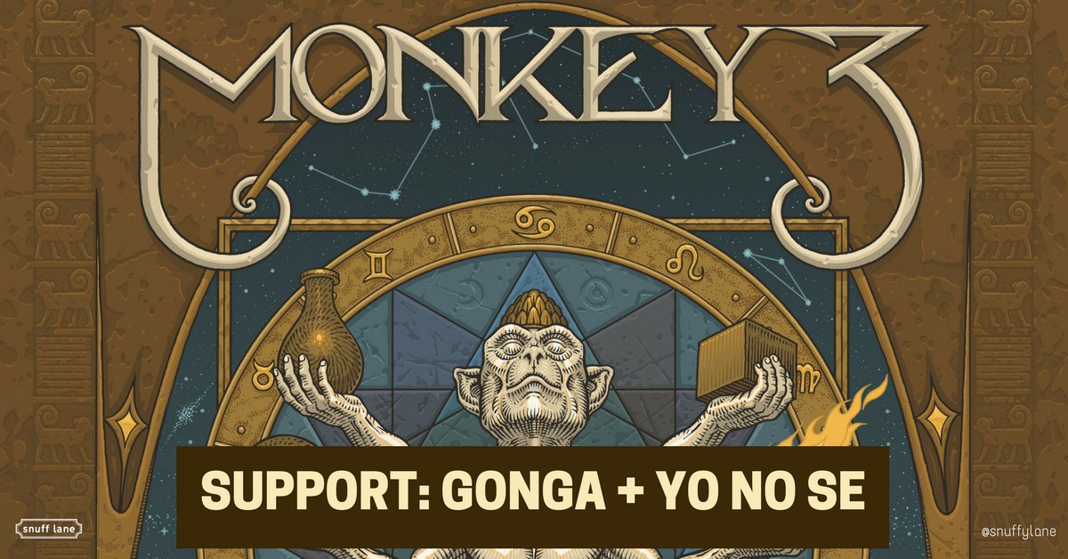 TOMORROW - unmissable #stoner #psych #space in #Bristol

<a href="/Monkey3_/">Monkey3</a> + <a href="/Gongaofficial/">G O N G A</a> + Yo No We

Saturday 23 Sept
<a href="/exchangebristol/">Exchange Bristol</a>