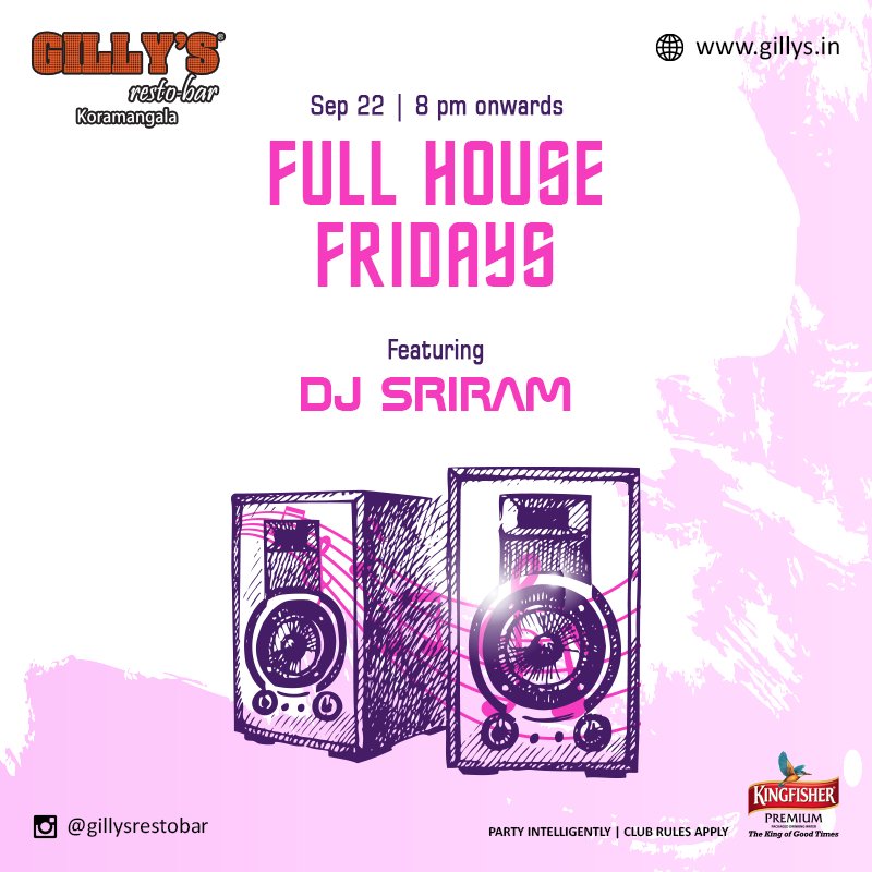 GillysRestobar's tweet photo. Letting your hair down to some amazing numbers is the best therapy! Avail it for free at our #FullHouseFridays! https://t.co/fN1BqOHUwp