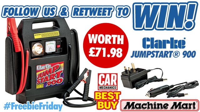MachineMartUK's tweet photo. It’s #FreebieFriday. So FOLLOW US &amp; RT to get that #FridayFeeling and a chance to #win our #giveaway. T&amp;C’s Apply. #Comp ends 25/09 @ 5.30pm https://t.co/QyH8cbMVHc