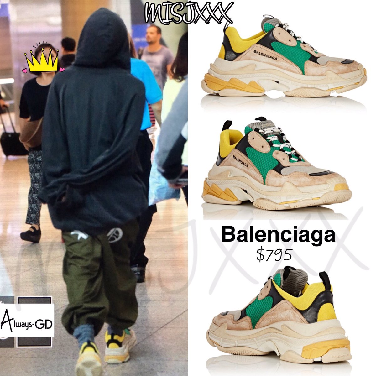 balenciaga triple s 795